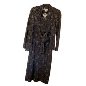 Vintage Donna Toran very beautiful set black